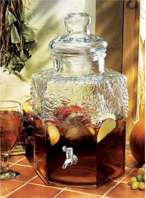 Beverage Dispenser Vineyard Grape 2.5 Gal/Hexagon – The Tent