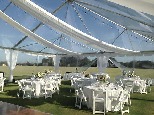 tent clear cream Framed Canopy Clear Top – The Tent Merchant Event Rentals Inc