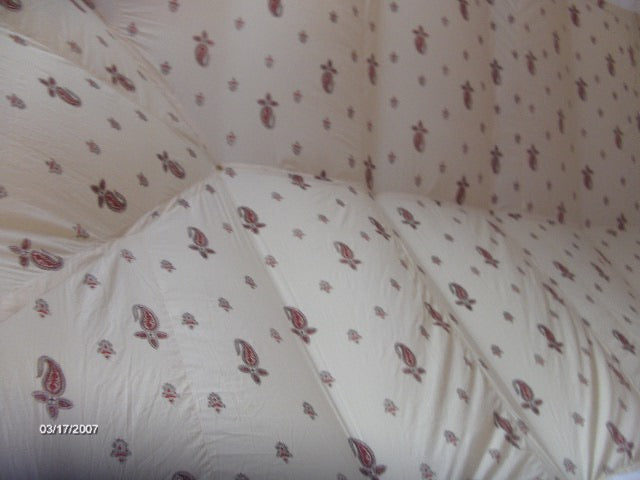 Lining Amber w/Maroon Paisley Cotton 10'x20'