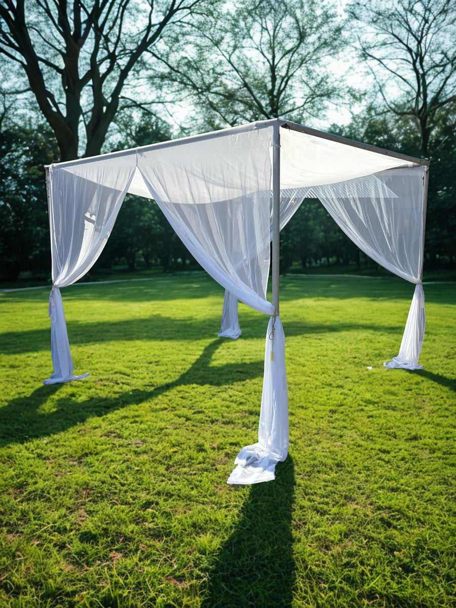 Lining Cabana Style Sheer White 10'x10' w/drape