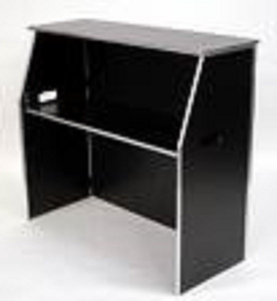 Black 4' Folding Bar