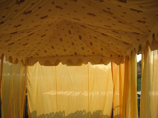 Lining Amber w/Maroon Paisley Cotton 10'x20'