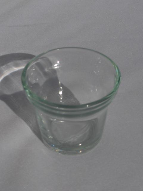 Votive Candle Holder Clear Glass 2