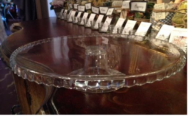 Cake Stand Glass 12 1/2