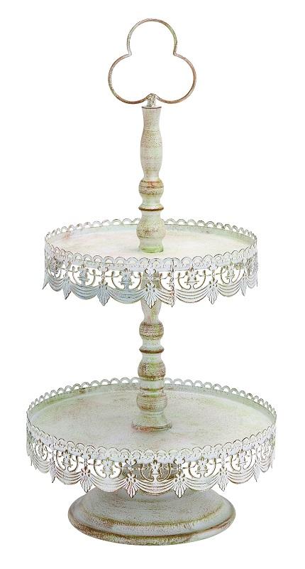 Cupcake Stand Lace Ivory 24