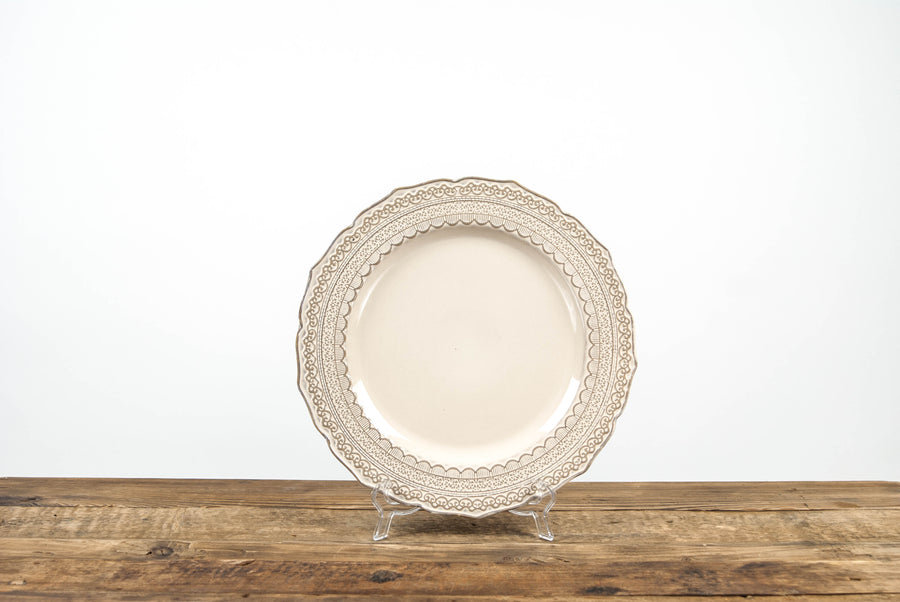 Isabelle Lace Charger – The Tent Merchant Event Rentals