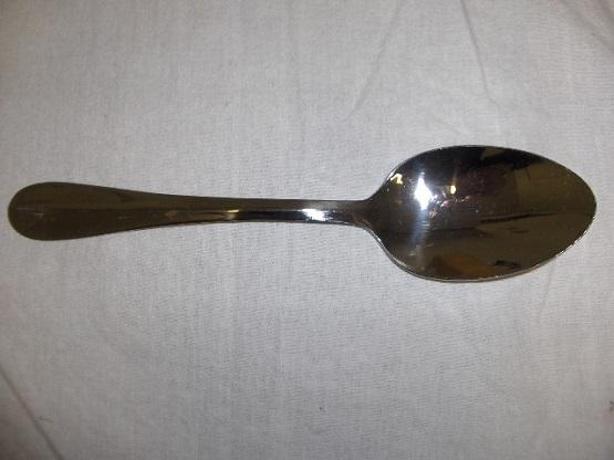 Serving Spoon Small Stainless Steel 8 1/2