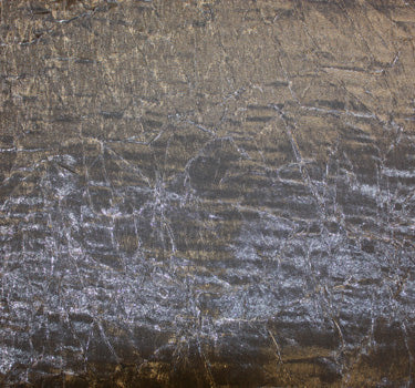 Crushed Iridescent Satin-White